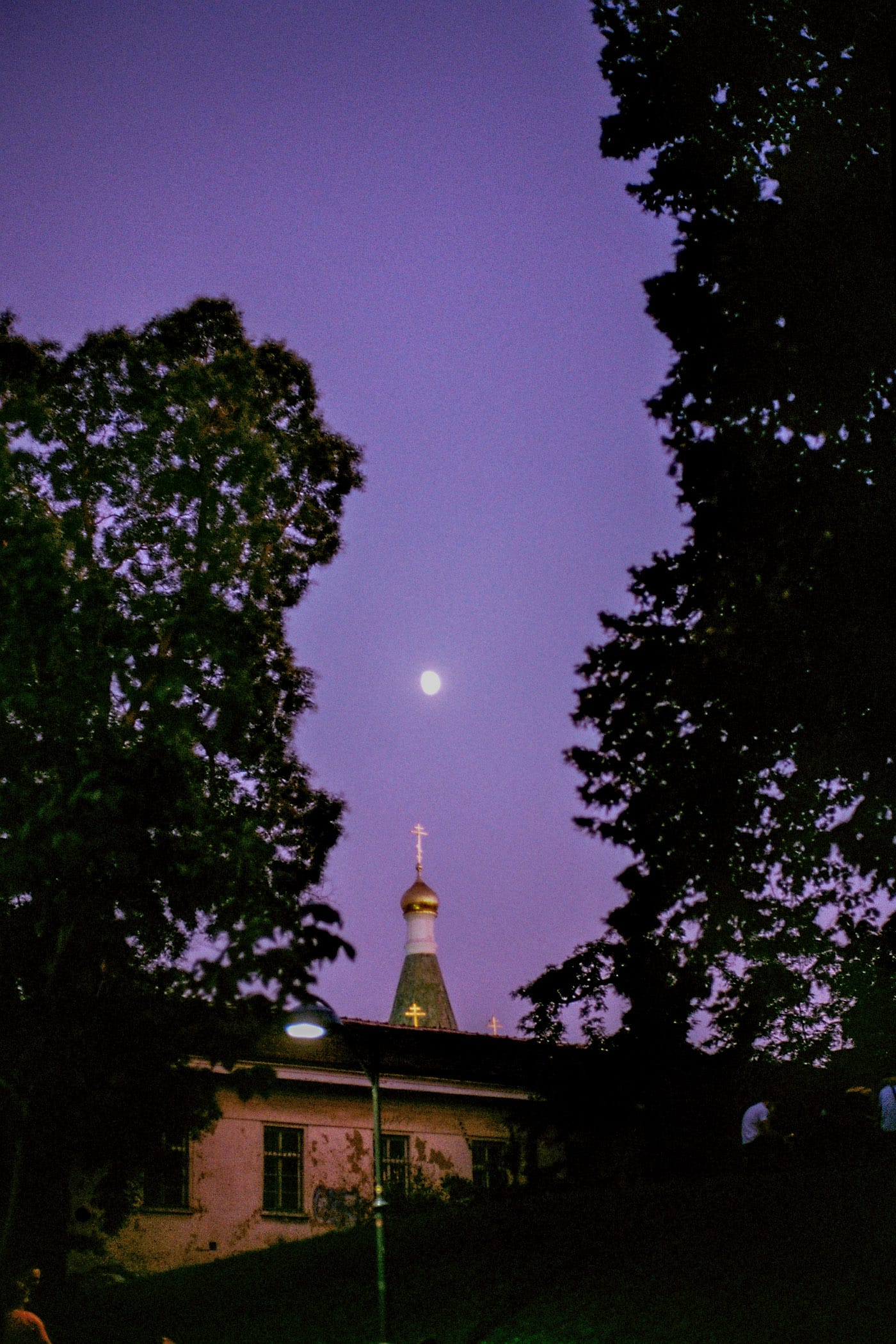 The Russian Church at Night in Sofia, Bulgaria